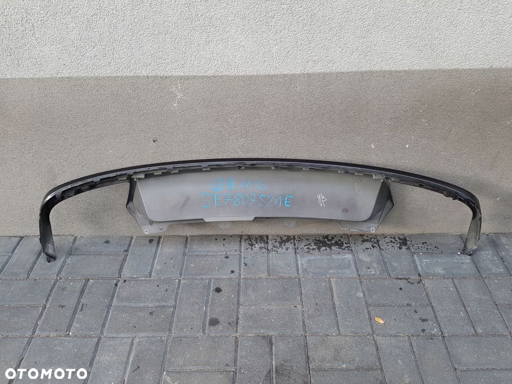 skoda octavia iv 4 rs spoiler zderzaka tył 5e7807521e - 3