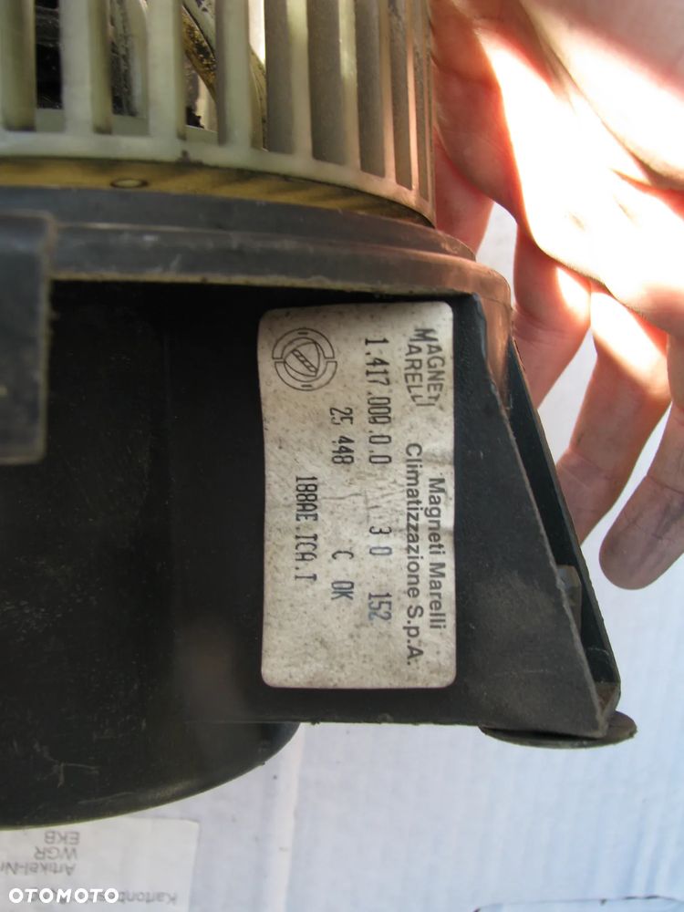 wentylator dmuchawa nawiewu PUNTO II 141700000 - 3