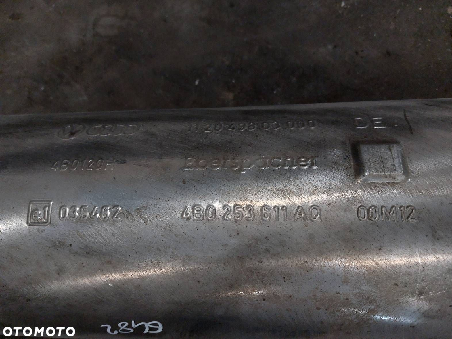 TŁUMIK WYDECH KOŃCOWY AUDI A4 B5 1.9 TDI 4B0253611AQ - 5