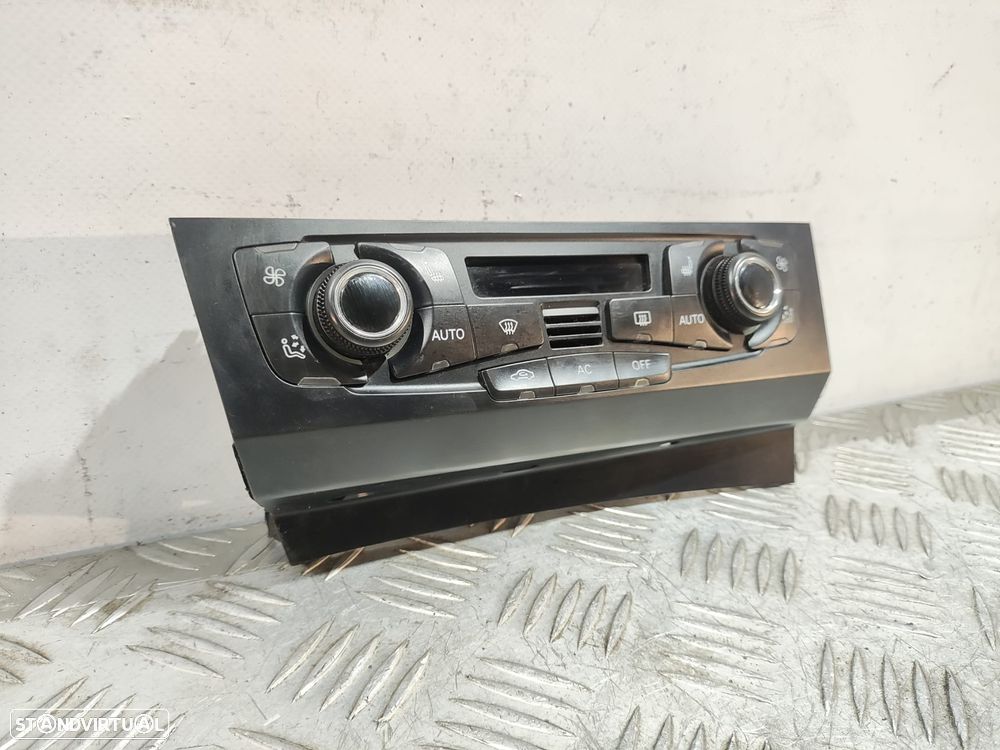 Climatronic Display Sofagem Comando AC Original Audi A5 8T Cabrio Função Aquecimento de Bancos - 2