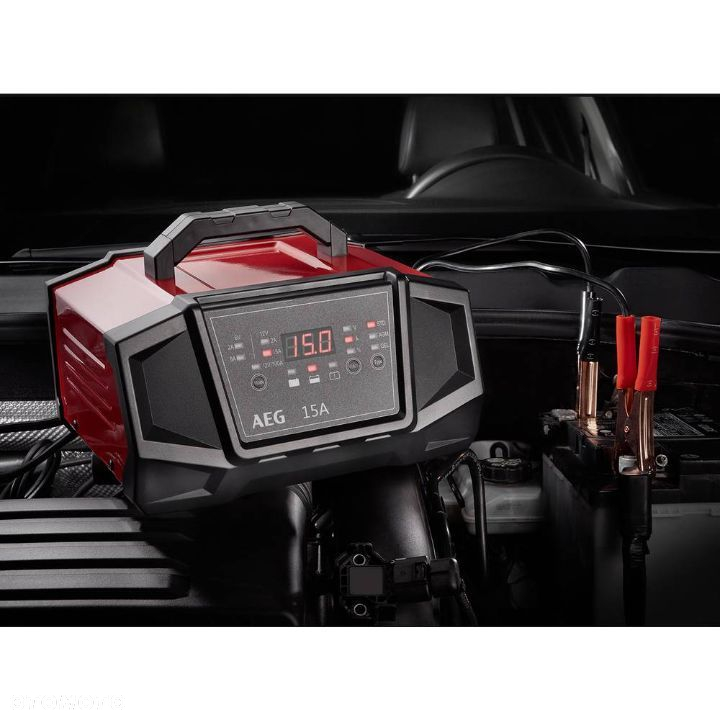 PROSTOWNIK Z ROZRUCHEM 6V 12V do 180Ah AEG WM15 WARSZAWA - 7