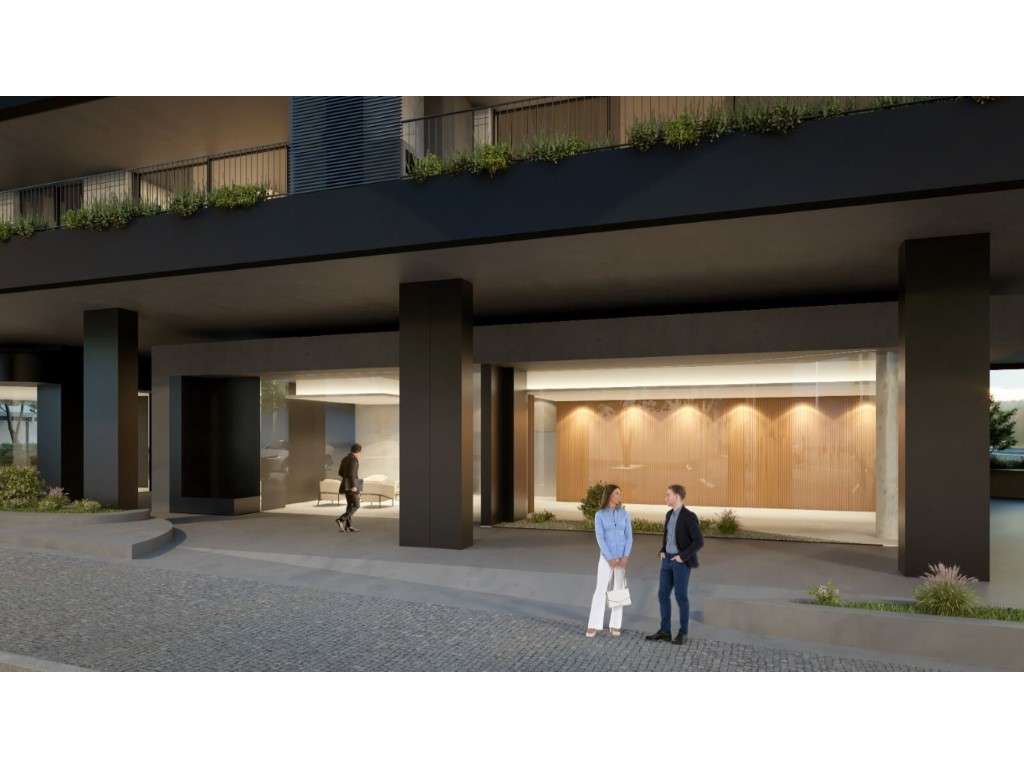 Apartamento T2, novo, varanda com churrasqueira e lavandaria; pisci... - Grande imagem: 5/16