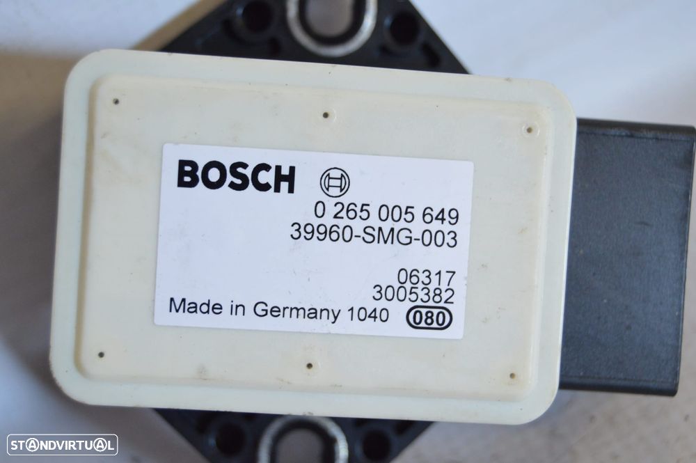 MODULO ESP SENSOR ELETRONICO ORIGINAL 0265005649 39960 SMG 003 39960SMG003 06317 3005382 HONDA CIVIC VIII 8 MK8 FN2 FN 2 2.2 i-CTDi 4WD 16V 140CV N22A2 - 4