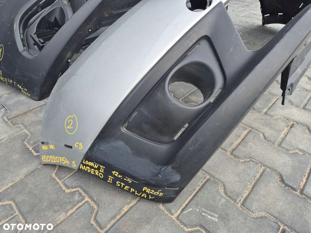 DACIA LOGAN II / SANDERO II / STEPWAY ZDERZAK PRZÓD (dostępny 2 zderzaki) - 5
