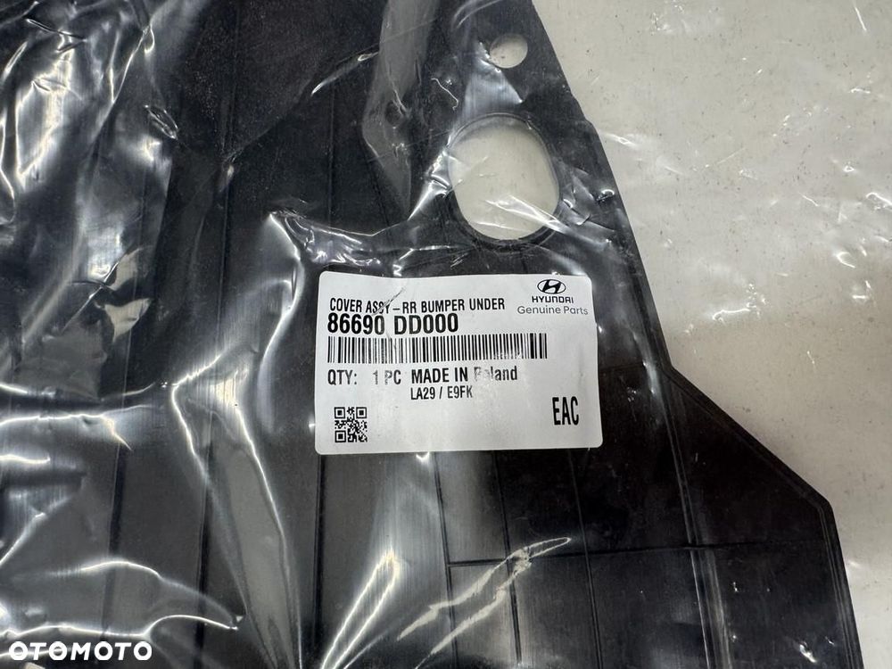 Płyta pod zderzak  Hyundai kona ev 86690DD000 - 2