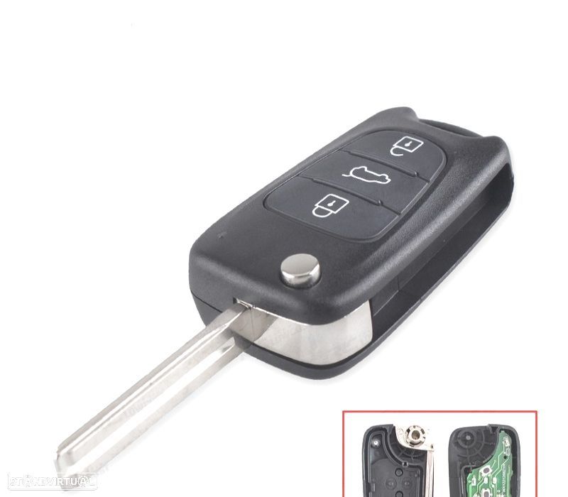 CHAVES COMPLETA PARA HYUNDAI SONATA 11-13 - 1