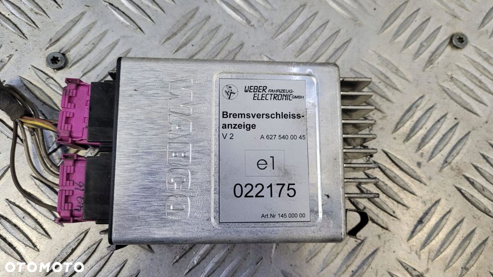 STEROWNIK KOMPUTER MODUŁ WEBER MERCEDES A 627 540 000 45 - 1