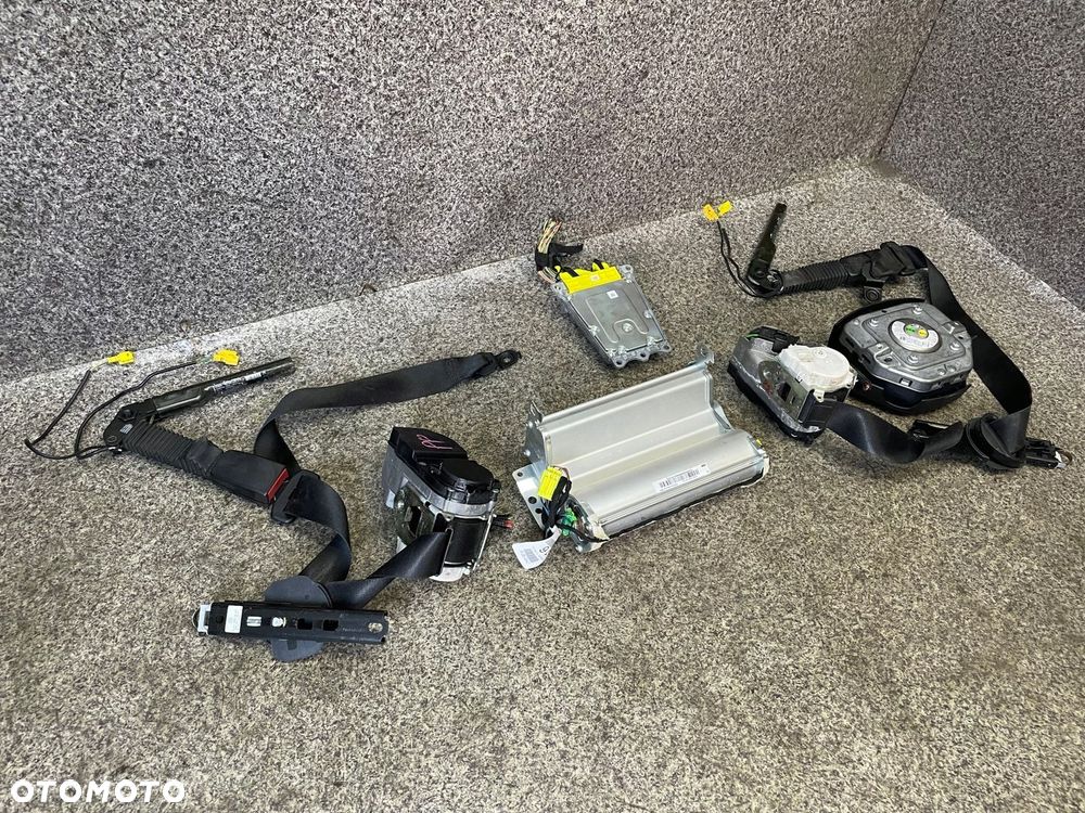 Pasy napinacze poduszka kierowcy pasazera modul AIRBAG Mercedes ML W164 KPL - 6