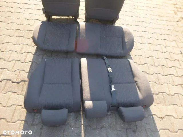 FOTEL FOTELE LEWY PRZÓD PRAWY PRZÓD + TYLNA KANAPA KOMPLET TOYOTA COROLLA E12 3D HB 01-07 - 9