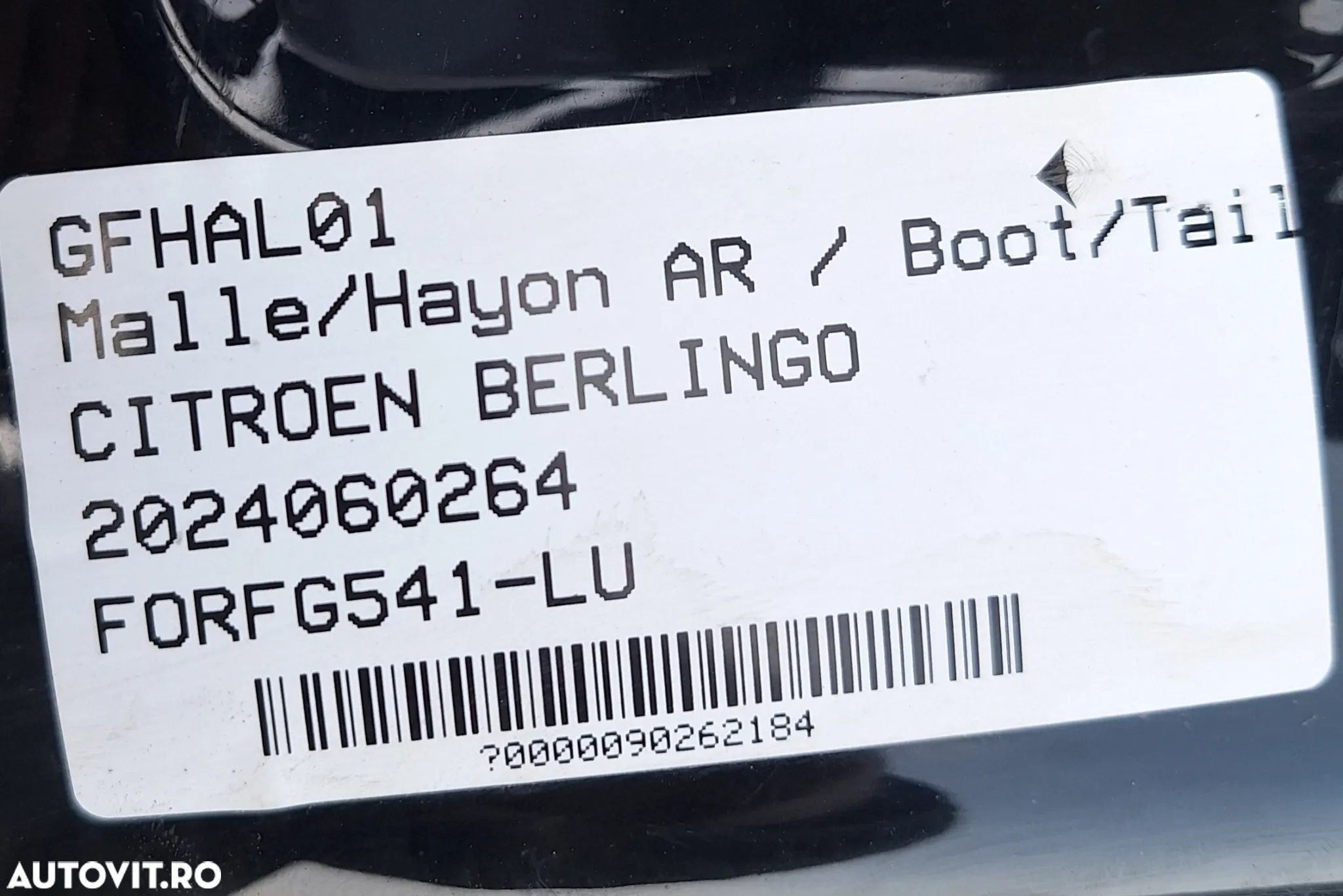 Citroen berlingo haion spate - 3