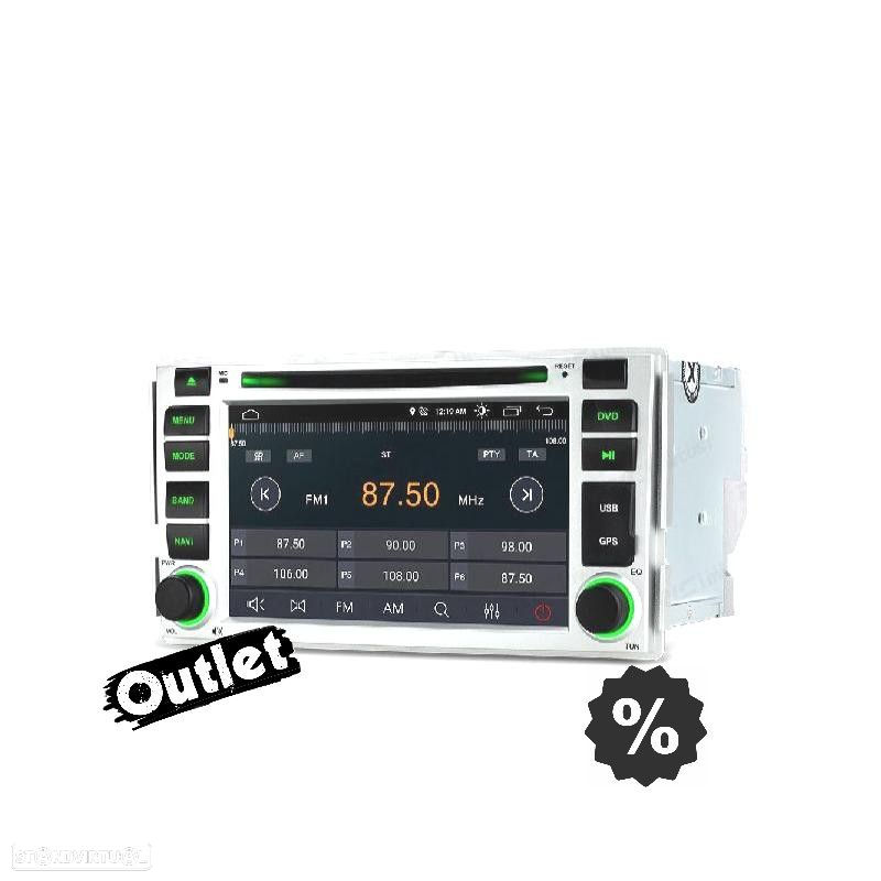 M000350L1 AUTO RADIO GPS ANDROID 12 PARA HYUNDAI SANTA FE 06-12 - 8