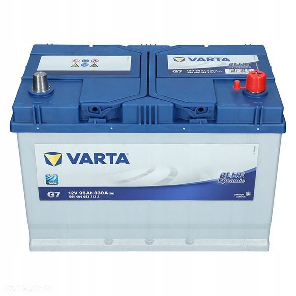 AKUMULATOR VARTA BLUE 95AH 830A G7 P - 2