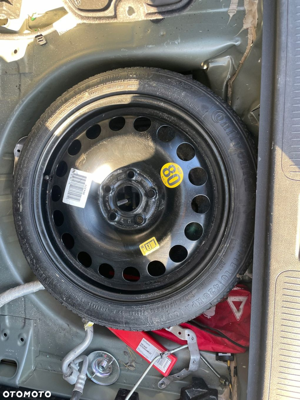 Opel Astra K Koło zapasowe dojazdowe 2160162 16" 5x105 - 2