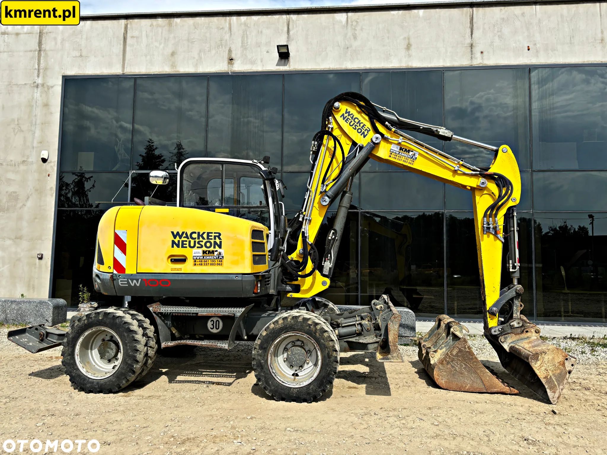 Wacker Neuson EW 100 KOPARKA KOŁOWA 2017R. |  KOMATSU PW 98 118 LIEBHERR 309 311 - 1