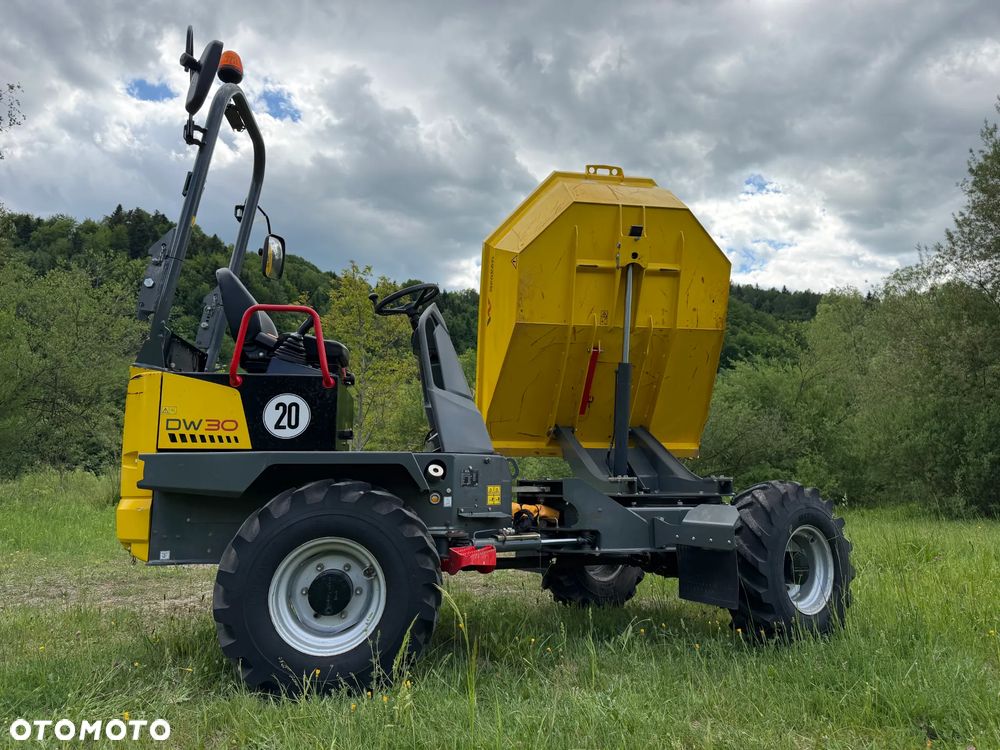 Wacker Neuson DW30 Wozidło Budowlane-Rolnicze 3 tony. 4x4. OBROTOWA koleba 415 mtg .2023 rok. Jak nówka z salonu. Yanmar silnik. Z upadłości Norweskiej. Pełne sterowanie dżojstik REWERS HYDROSTATIC. Opony zero zużycia. Aktualna DEKRA BMWT. Pełny Oryginał Fabryczny Lakier w każdym miejscu! Ani deka luzu wycieku. Oswietlenie Full. Szybka wolna jazda. WIELKA OKAZJA. Hak kulka. wszystkie opony 2021 rok. Wielka Okazja! - 24
