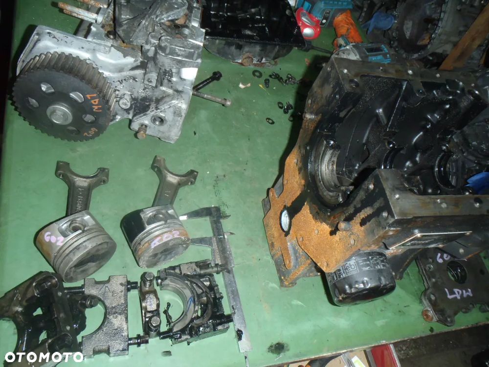 silnik blok głowica tłoki aixam ligier baroder italcar focs lombardini yanmar diesel na części ldw 602 ldw 502 lombardini 9200463 mam wszystkie części - 24