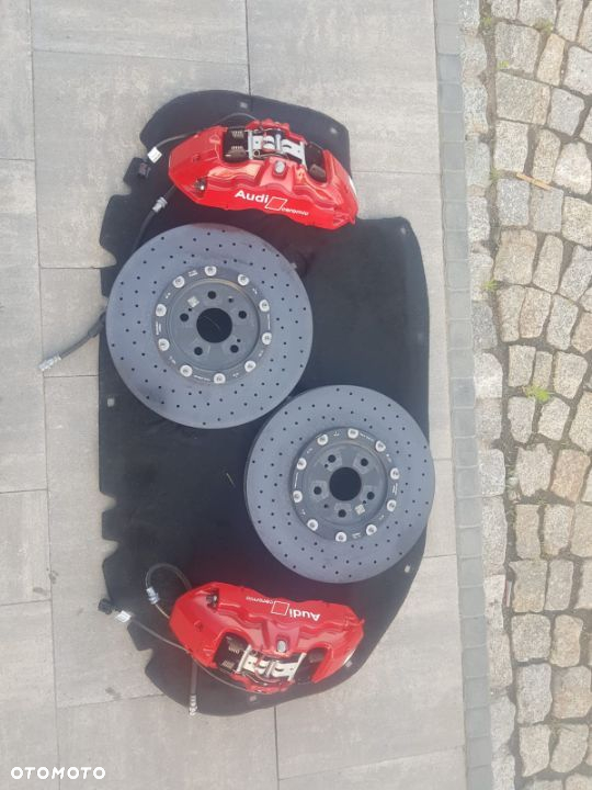 Hamulce ceramiczne nowe Audi RS3 22r. przód tarcza zacisk klocki - 2