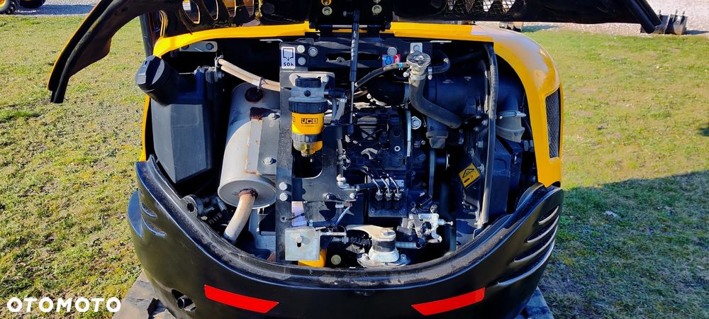 JCB JCB 8026 CTS mini Koparka 1317 MTG sprowadzona 3 łyżki szybkozłącze hydrauliczne piękny stan GOODBER 8025 - 9