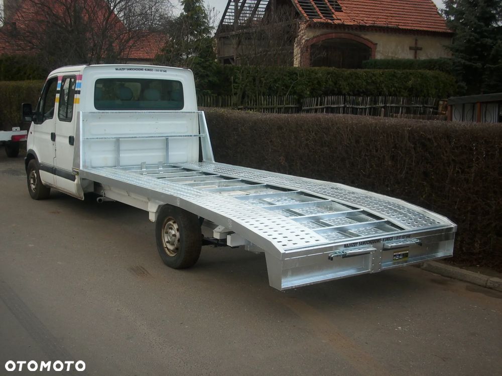 DUCATO najazd zabudowa alu stal KUNICE autolaweta - 13