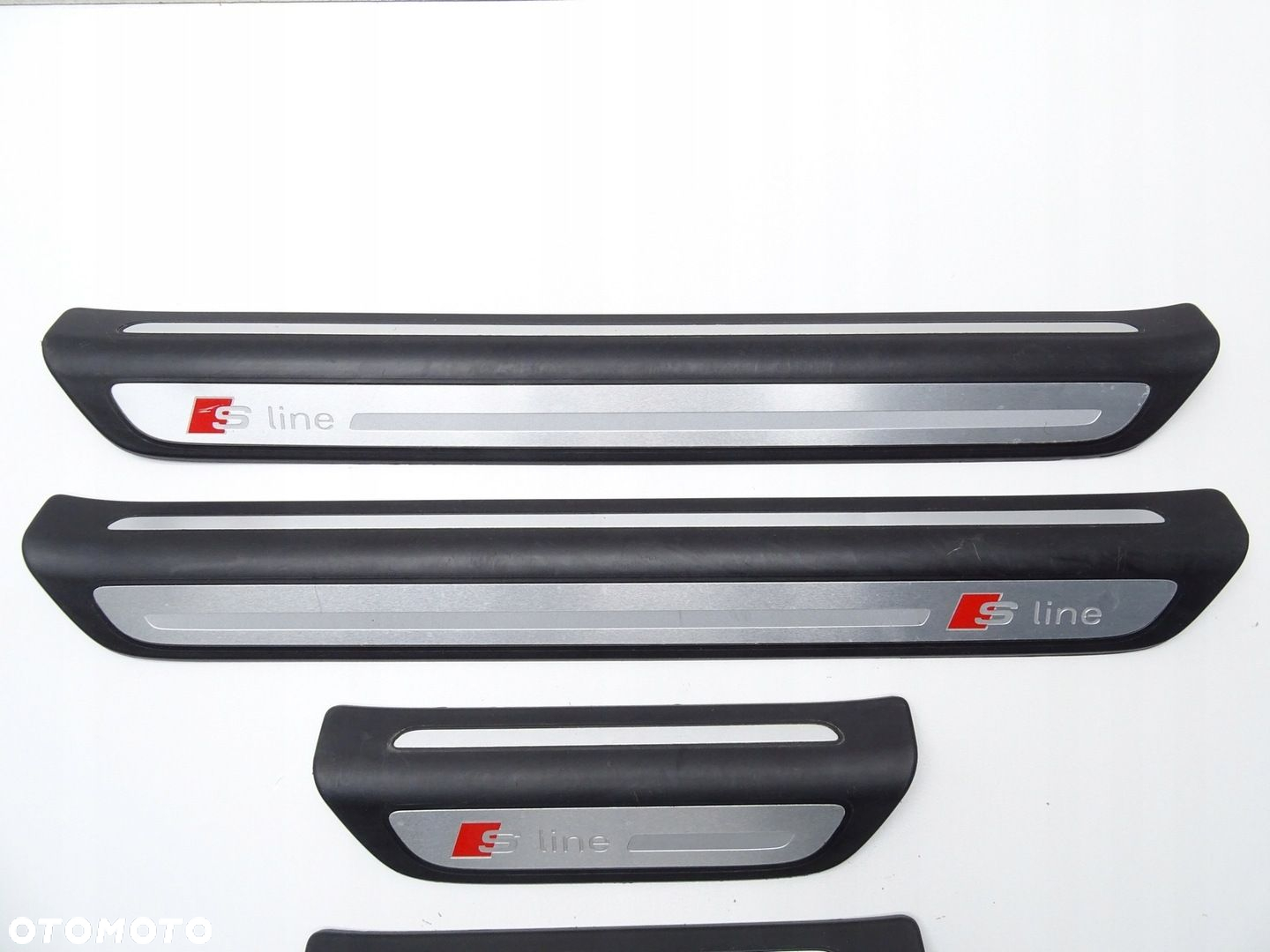 LISTWY PROGOWE NAKŁADKI PROGU KOMPLET 8U0853375A AUDI Q3 8U S-LINE - 6