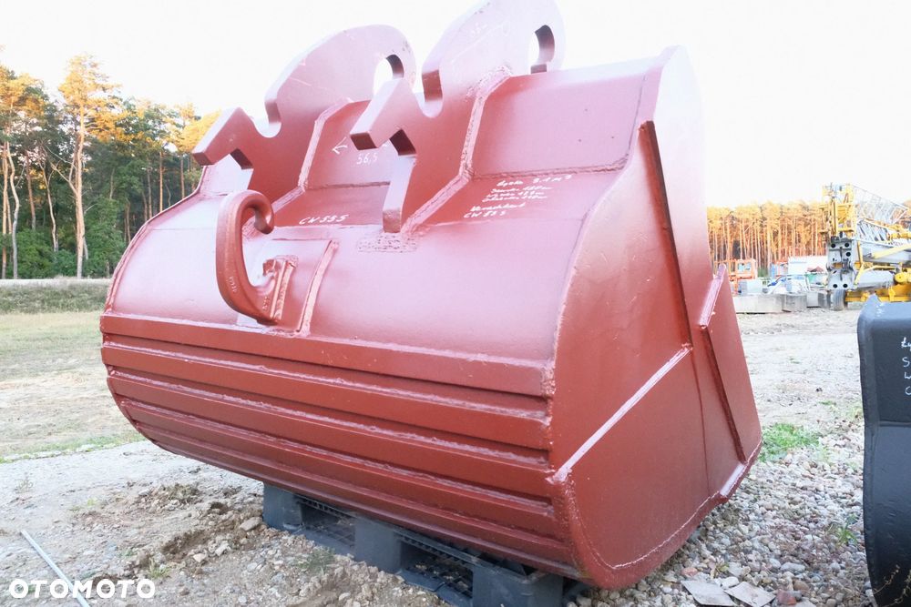 łyżka duża 3,2 m3 verachtert CW 55 S do koparki 40-55 ton - 6