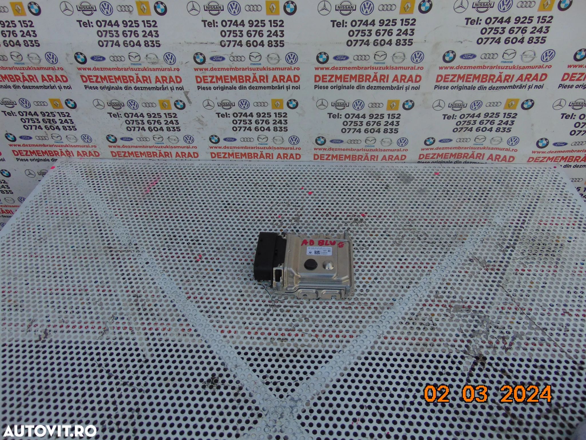 Modul ad blue renault Trafic Opel Vivaro 2014-2023 calculator ecu adblue cod 237gr - 1