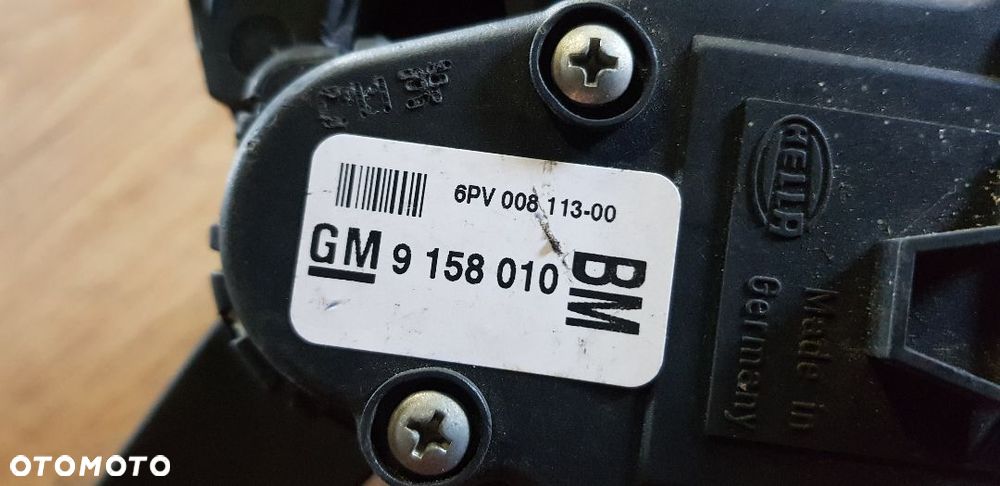 OPEL ASTRA H POTENCJOMETR GAZU 9158010BM - 2