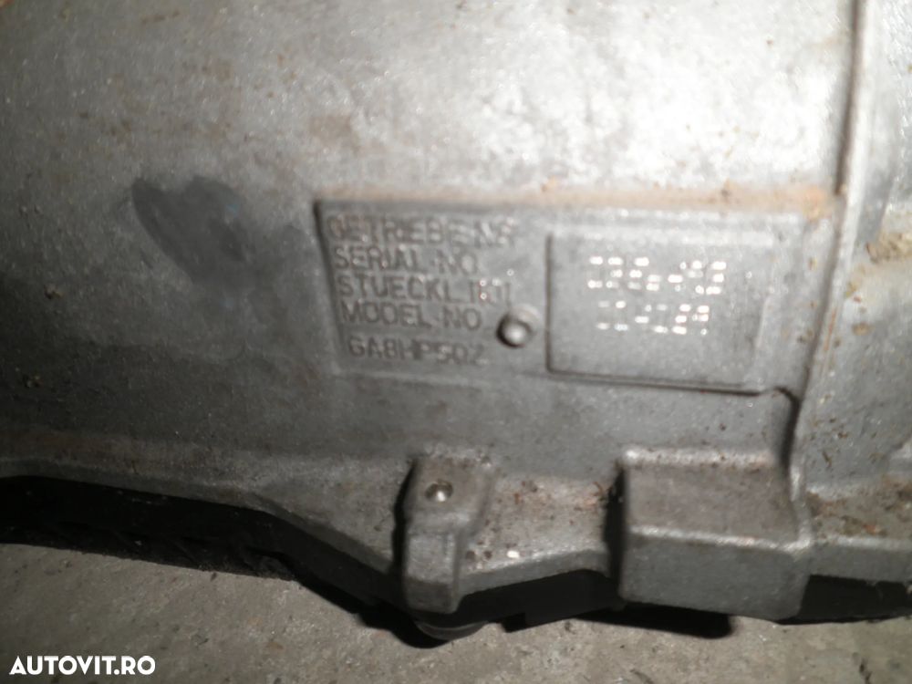 Cutie viteze automata BMW Seria 5 G30 G31 2.0 d tractiune spate GA8HP50Z - 4