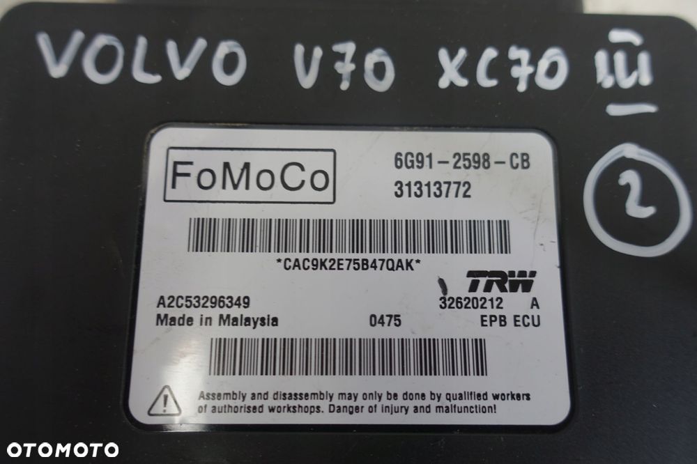 Volvo V70 XC70 III 2.4 D5 MODUŁ PDC sterownik - 2