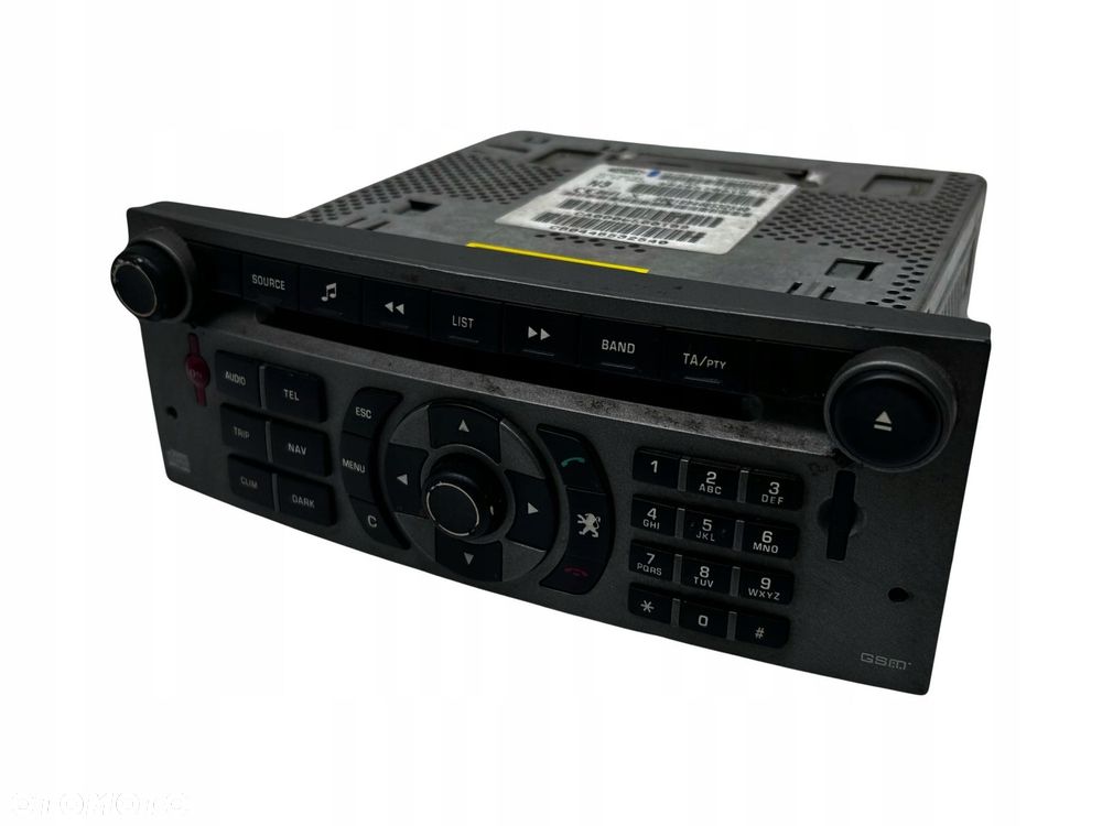 radio odtwarzacz peugeot 407 96565708yw - 1