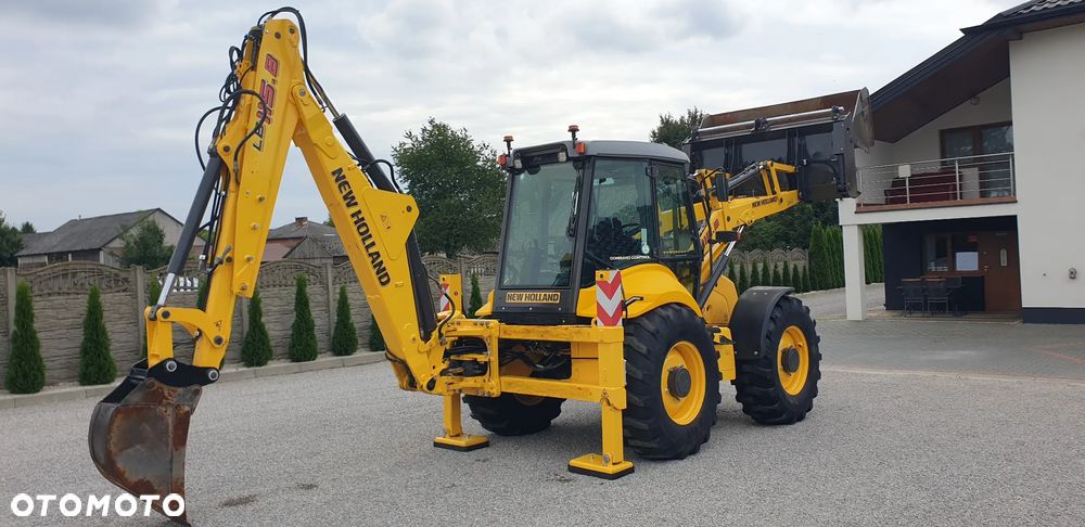 New Holland LB115B rok 2006 łyżka skarpowa hydr. + do kopania na dżojstikach - 39