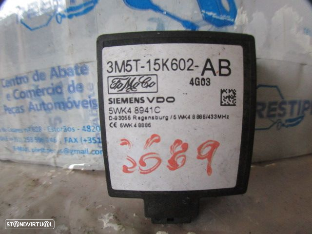 Modulo 3M5T15K602AB FORD FOCUS CMAX FASE 1 2004 1.6TDCI 110CV 5P CINZA Módulo Fecho Central - 3