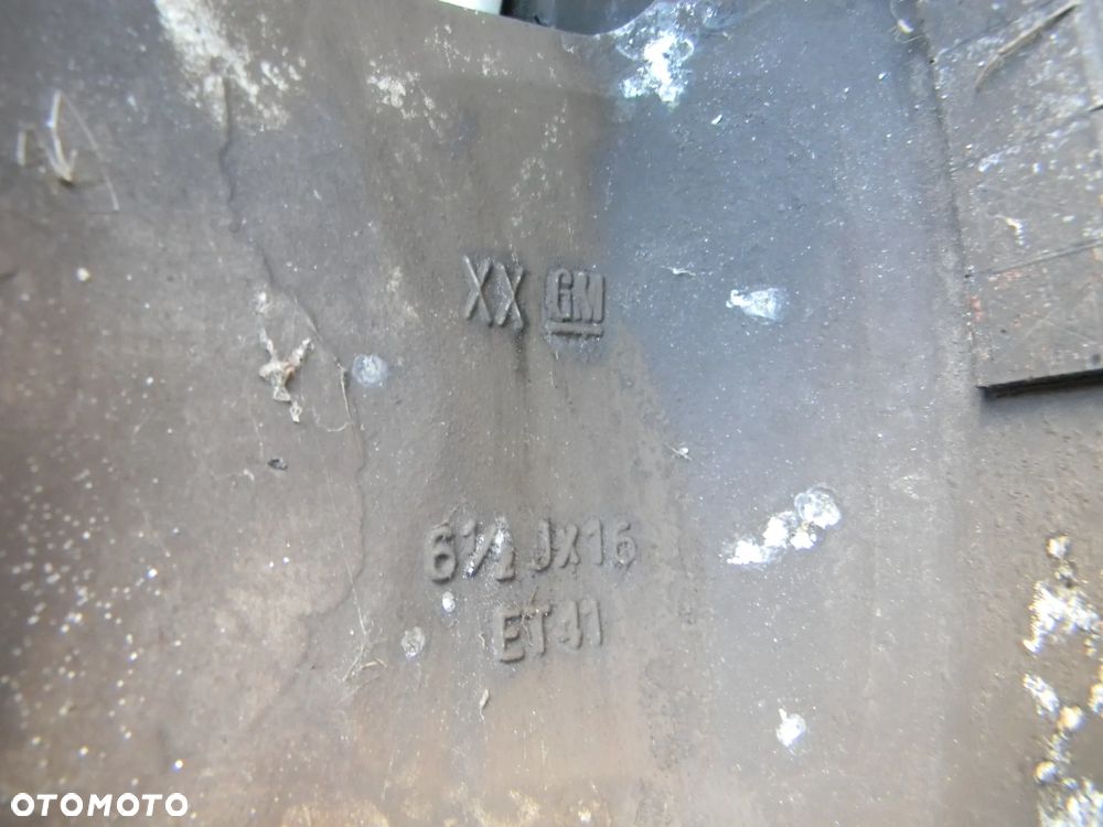 felgi alu komplet 16" OPEL OMEGA ZAFIRA VECTRA SAAB  FIAT CROMA  ALFA 159 5x110 - 6