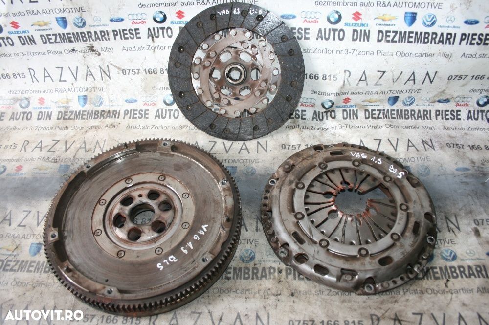 Kit Ambreiaj Volanta Masa dubla Vw Seat Skoda Audi 1.9 Tdi BLS 5+1 Vit - 1