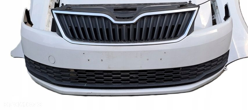 SKODA RAPID LIFT 16-19R MASKA ZDERZAK PAS BŁOTNIK LAMPA LF9E - 2