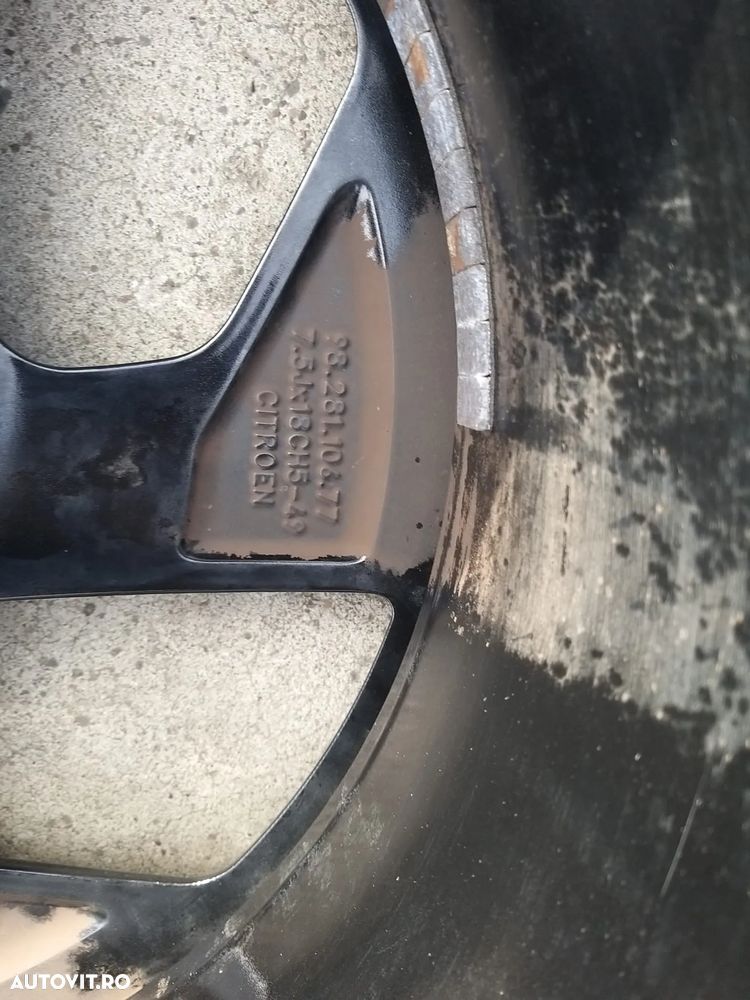 Janta aliaj r18 citroen c5 aircross 9828110677 - 4