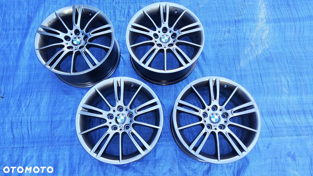 FELGI ALUMINIOWE ALUFELGI ORYGINALNE M-PAKIET 18'' PRZÓD 8J IS34 TYŁ 8.5J IS37 8036933 8036934 BMW E90 E91 E92 E93 - 2