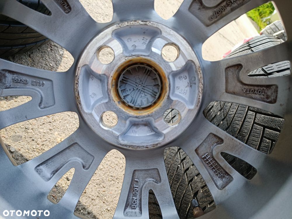 4x100 Felgi Aluminiowe Alufelgi Oryginalne 15 Koła Letnie Lato KIA HYUNDAI MAZDA SUZUKI Alto BALENO SWIFT SPLASH LIANA IGNIS DAIHATSU TOYOTA Aygo II 2 iQ YARIS II 2 III 3 175/65R15 - 11