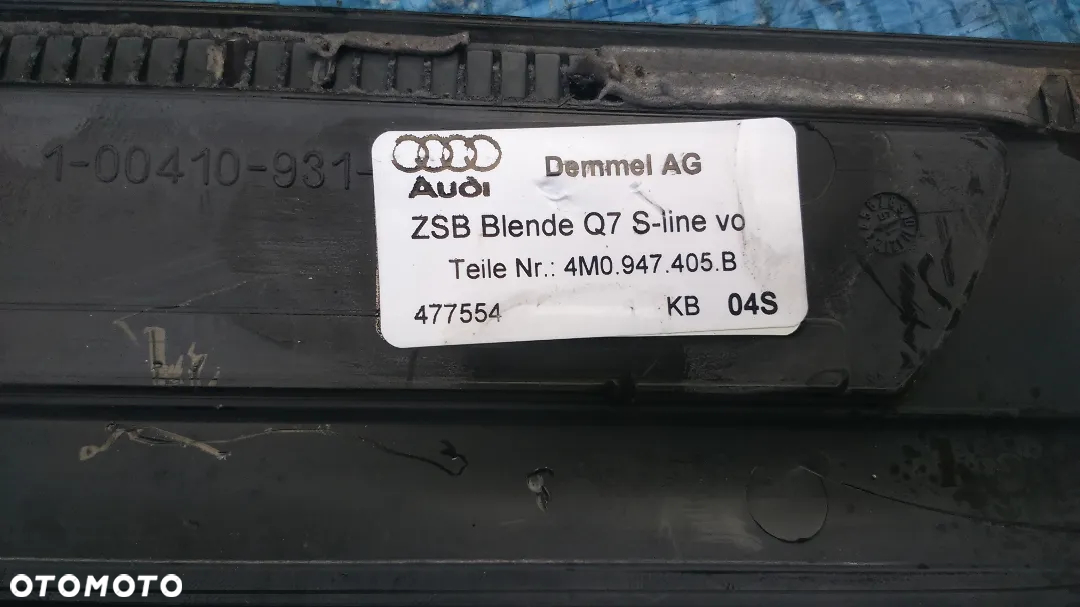 Audi Q7 4M Listwa Progowa Nakładka Na Próg Przód Tył Prawa Lewa - 4