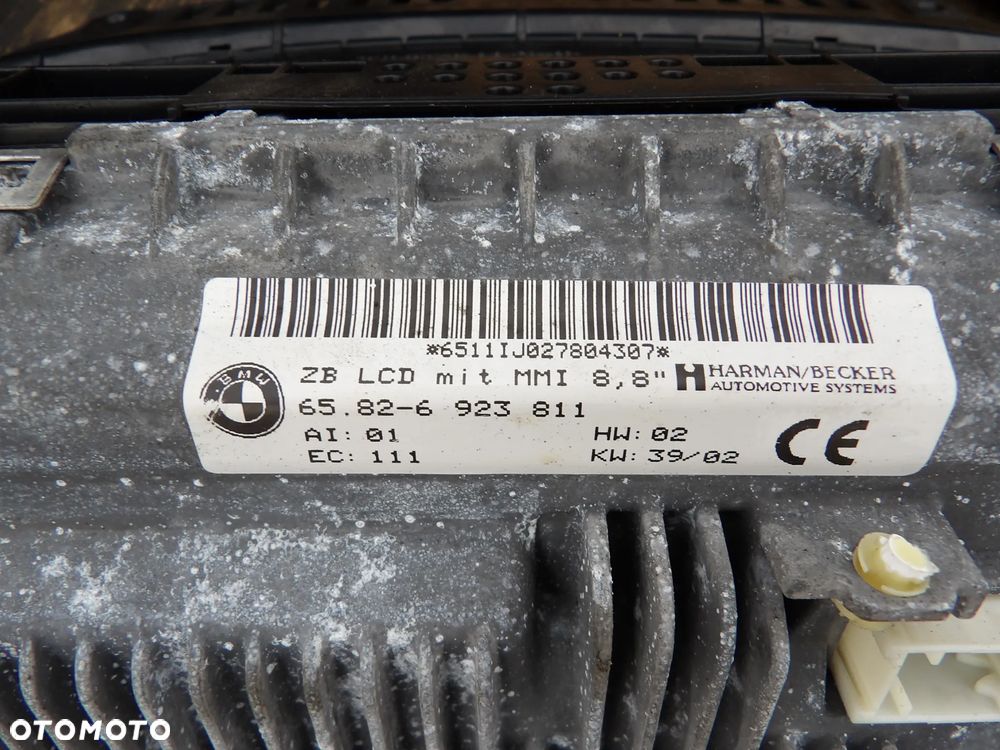BMW - E65 - MONITOR , EKRAN NAWIGACJI - 6923811 - 2
