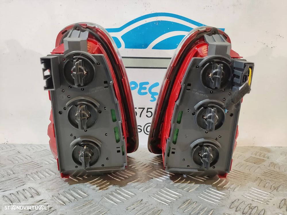 FAROLIM FAROLINS TRASEIRO TRÁS ESQUERDO DIREITO ORIGINAL MINI COOPER R56 LCI FACELIFT 63217255910 7255910 63217255909 7255909 R57 CABRIO LCI R58 COUPE R59 ROADSTER - 6