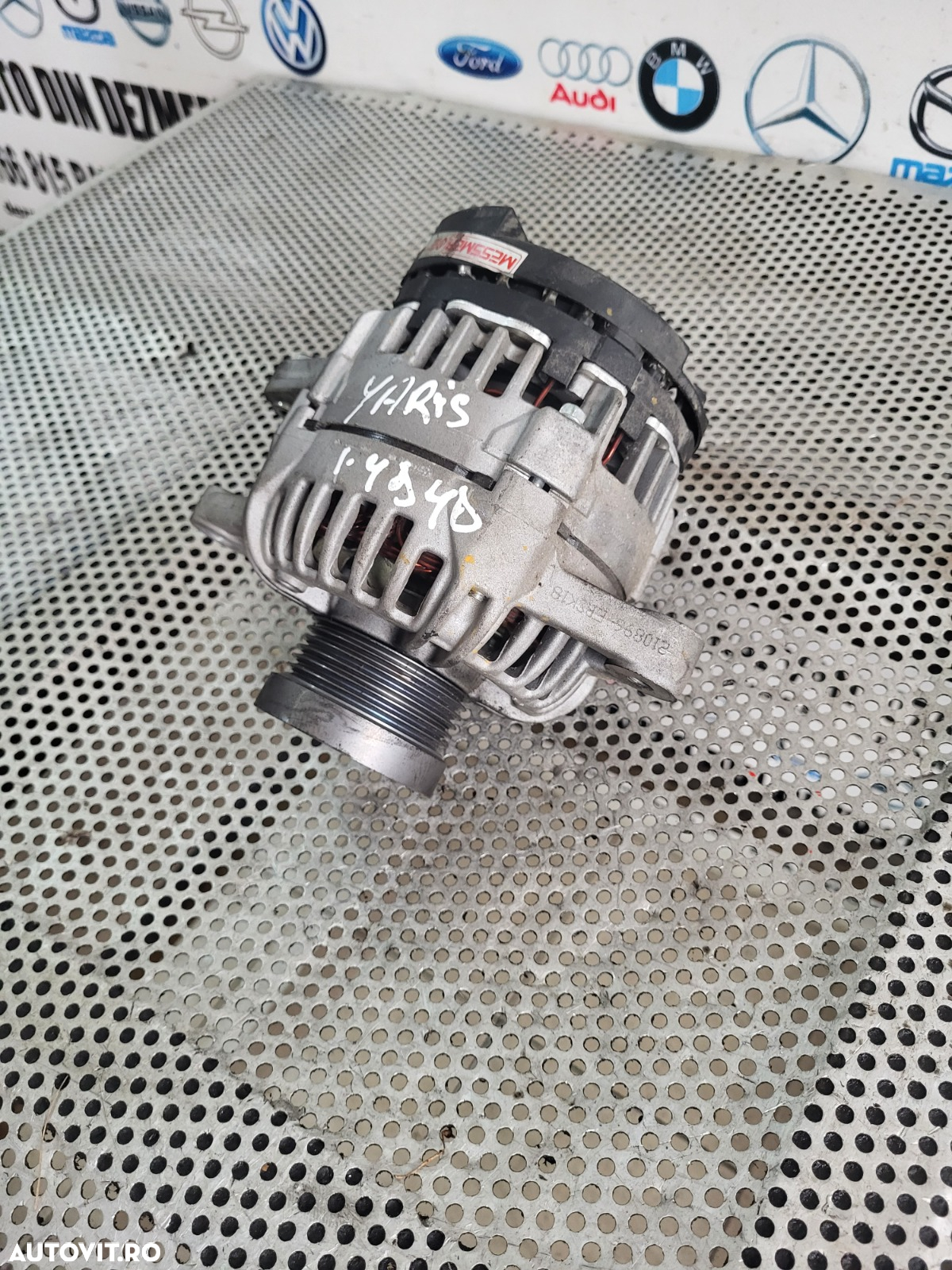 Alternator Toyota Yaris 1.4 Diesel Motor D4D Factura Si Garantie - Dezmembrari Arad - 4