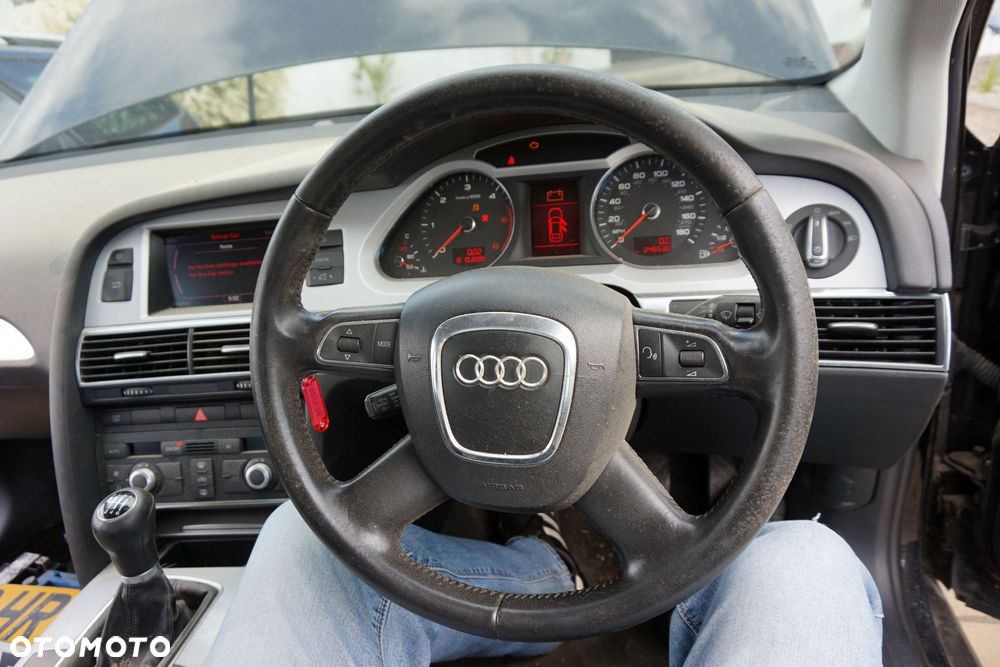 KIEROWNICA SKÓRZANA SKÓRA A6 C6 LIFT  AUDI 2008-2011 - 2