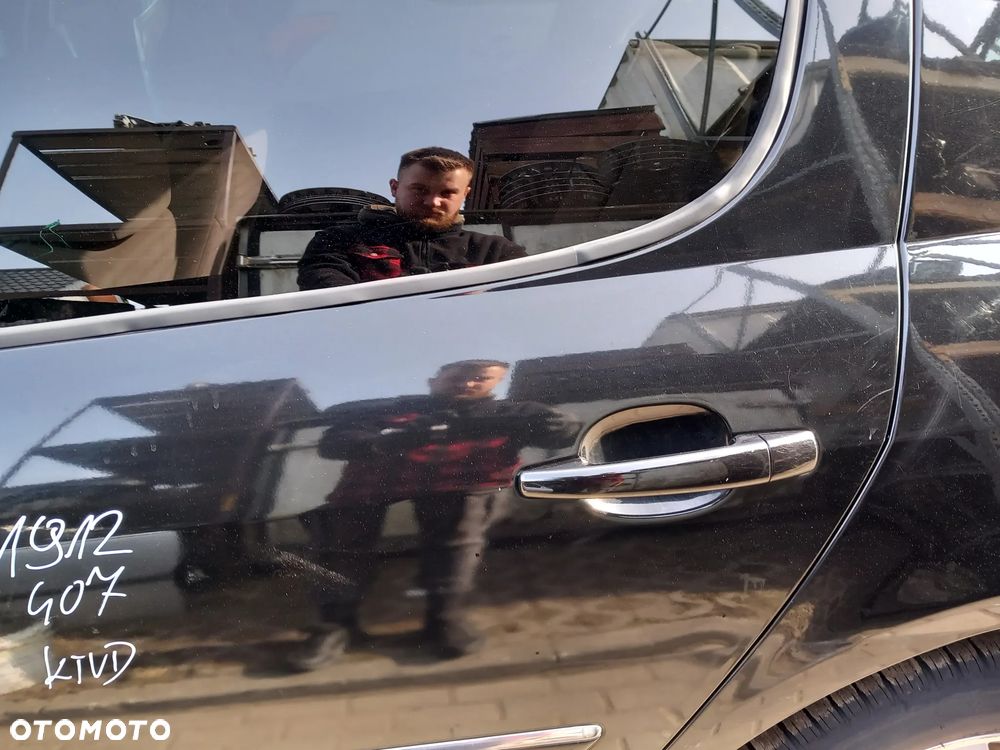 PEUGEOT 407 DRZWI LEWE TYLNE LEWY TYŁ SEDAN KOLOR: KTVD - 3