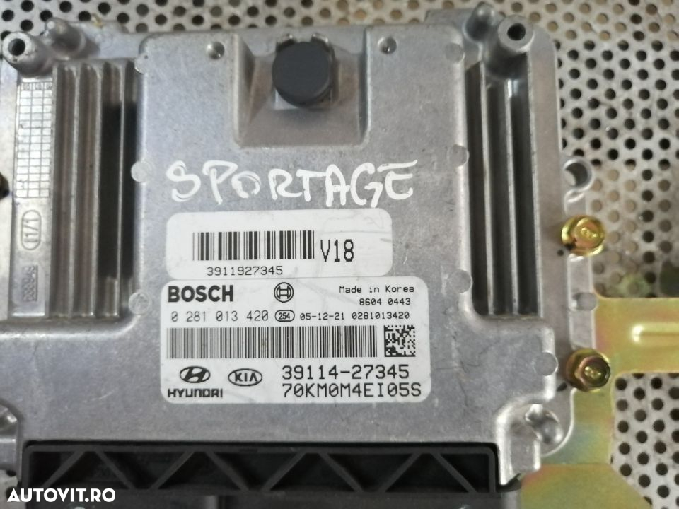 Calculator Motor Ecu Kia Sportage 2.0 Crdi Euro 4 140 Cai Manual - 4