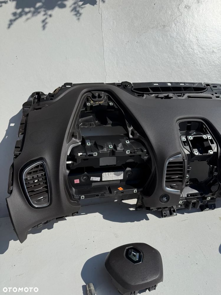 RENAULT ESPACE V DESKA KONSOLA KOKPIT PODUSZKI AIRBAG PASY ORYGINAŁ - 7