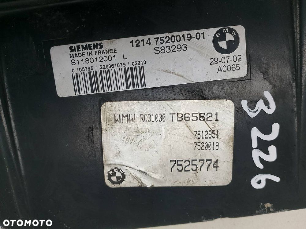 KOMPUTER, STEROWNIK MINI R50 7525774 7512951 7520019  7520019 1.6 16V - 3