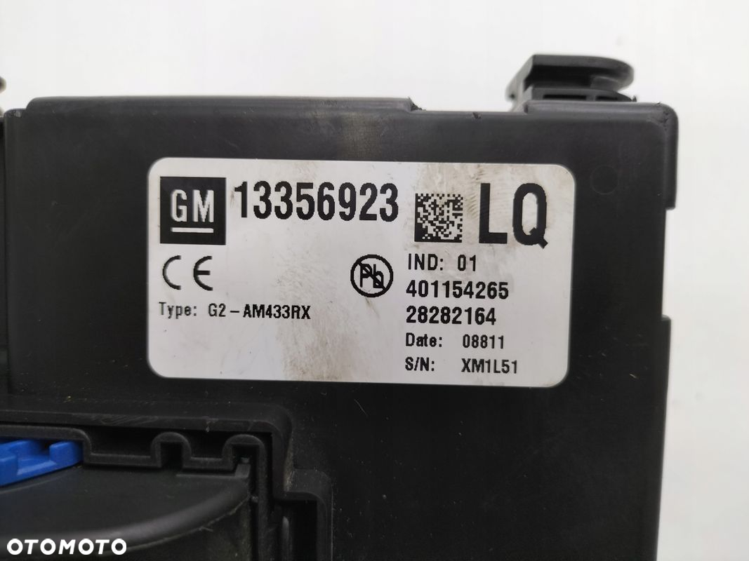 SKRZYNKA MODUŁ BSI OPEL MERIVA B 13356923 - 3
