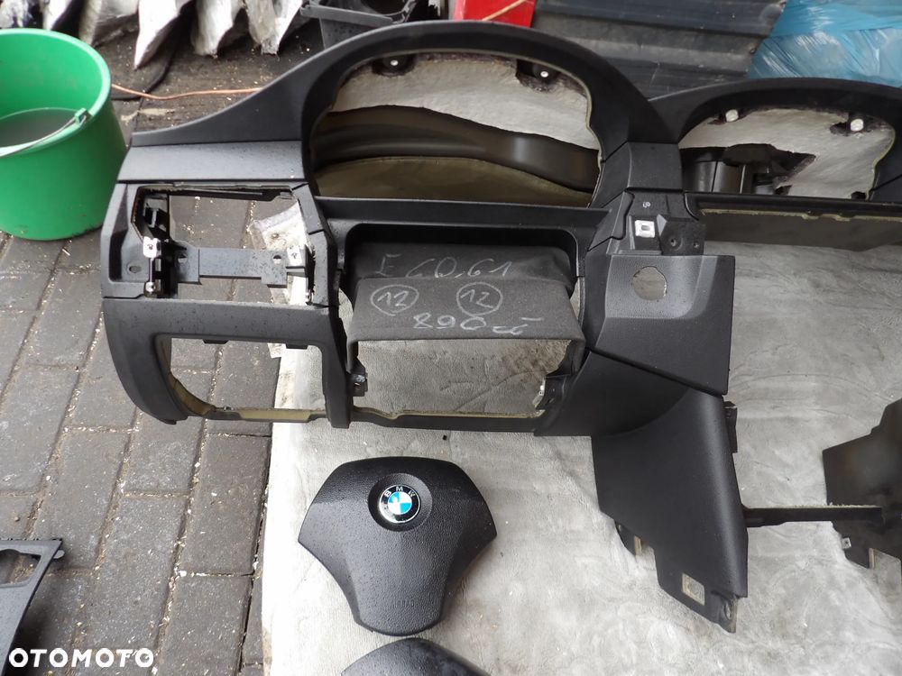 BMW - E60,E61 - NAWIGACJA  - KOMPLETNA DESKA ROZDZIELCZA - SZCZEGÓŁY W OPISIE - 2