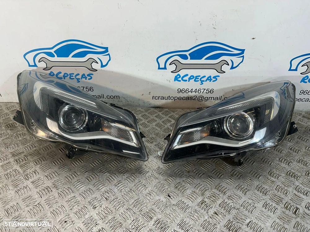 .Otica Farol Frente Frontal Direita Esquerda Halogenio Original Opel Insignia A Facelift 2013 a 2016 - 1